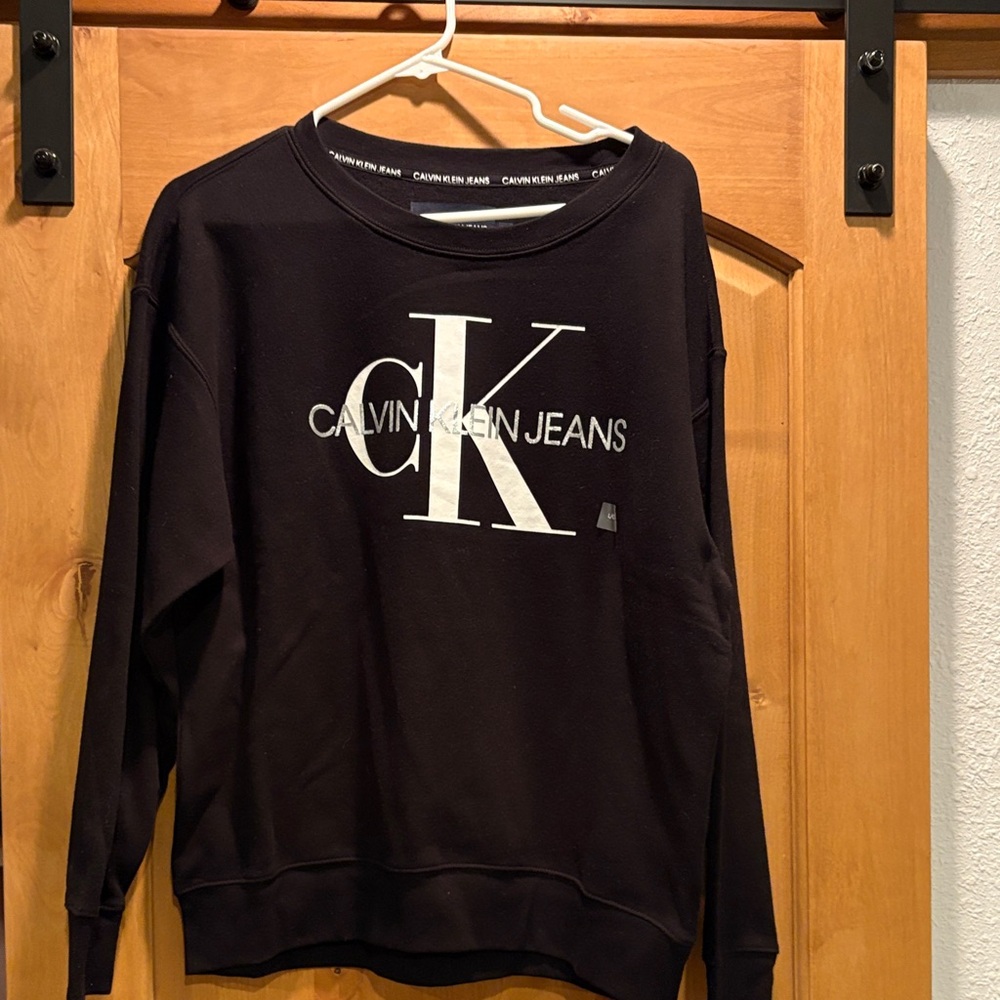 Calvin Klein Black Logo Sweatshirt
